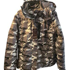 NWT WULFUL Men's Waterproof Ski Jacket Winter Snow Coat Mountain Windbreaker
